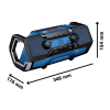 RADIO AKUMULATOROWE GPB 18V-2 C DAB+/FM 0*AH