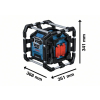 RADIO AKUMULATOROWE GPB 18V-5 SC DAB+  0*AH
