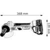 ZESTAW NARZĘDZI AKUM. GBH 180-LI + GWS 180-L1 2*4.0AH XLBOXX