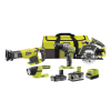 ZESTAW 18V R18DD3+RWSL1801+RRS1801+R18T 1*5.0AH 1*2.0AH