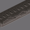 WKŁADKA PIANKOWA ZYKLOP 1/4'' 8000 A, SET 1, 37CZ.