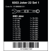ZESTAW KLUCZY PŁASKO-OCZKOWYCH 6003 JOKER 22 SET 1, 22SZT.