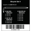 ZESTW KLUCZY TRZPIENIOWYCH BICYCLE SET 4, 9 CZĘŚĆ