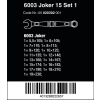ZESTAW KLUCZY PŁASKO-OCZKOWYCH 6003 JOKER 15SZT.