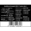 ZESTAW KRAFTFORM KOMPAKT VDE 17 EXTRA SLIM 1, 16 CZĘŚĆ