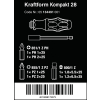 ZESTAW WKRĘTAKÓW KRAFTFORM KOMPAKT 28 Z ETUI, 6 CZĘŚĆ