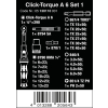 KLUCZ DYNAMOMETRYCZNY CLICK-TORQUE 1/4''2.5-25NM, 20CZĘŚCI