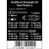 ZESTAW WKRĘTAKÓW KRAFTFORM KOMPAKT TOOL FINDER 2, 13CZ.