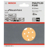 KRĄŻEK PRZYCZEPNY 125MM C470 G60 PERFOROWANY