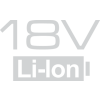 SZLIFIERKA KĄTOWA 18V 125MM, BEZSZCZOTKOWA 1*4AH+ŁADOWARKA