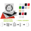 PANEL DO WENTYLATORA DRIM PLEXI ALUMINIUM SZCZOTKOWANE ZŁOTO