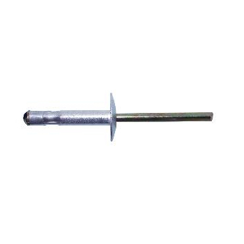 NIT ZRYWALNY ALUMINIOWO-STALOWY POWIĘKSZONY ŁEB 4.8*12MM/14
