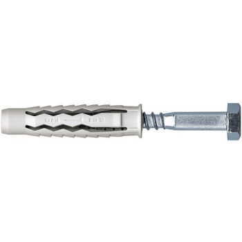 DYBEL UNIVERSALNY WKRĘT ŁEB SZEŚCIOKĄTNY GXS 12/80MM