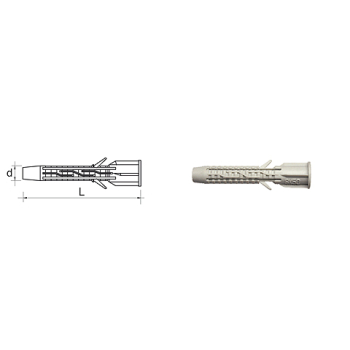 KOSZULKA UNIWERSALNA Z KOŁNIERZEM NYLON 10*60MM