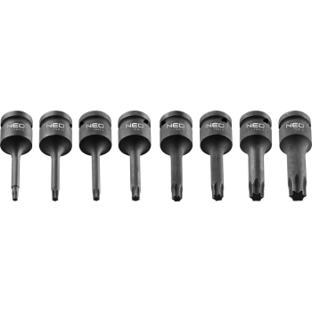 ZESTAW KLUCZY UDAROWYCH TORX 1/2 9 CZĘŚCI