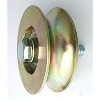 ROLKA METALOWA 79MM ŁOŻYSKOWANA, NA RURĘ 1/2'' RJR-79-26