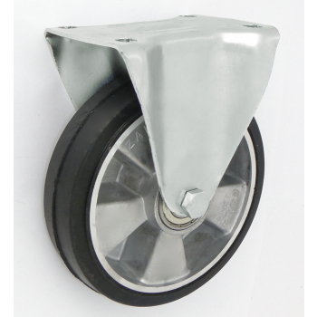 KOŁO ALUMINIUM+GUMA 180MM OBUDOWA STAŁA A53G