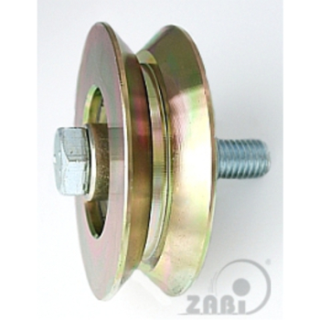 ROLKA METALOWA 79MM ŁOŻYSKOWANA, NA KĄTOWNIK RJK-79-22