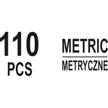 ZESTAW SMAROWNICZEK METRYCZNYCH 110SZT