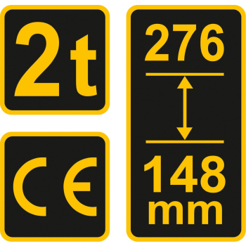 PODNOŚNIK HYDRAULICZNY SŁUPKOWY 2T