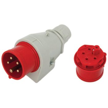 WTYKA IZOLACYJNA STAŁA 16A 400V 3P+N+Z IP44