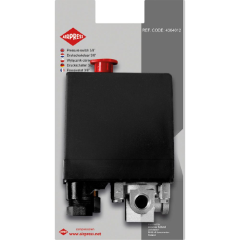 WYŁĄCZNIK CIŚNIENIOWY 1/4'' 400V 6 BAR