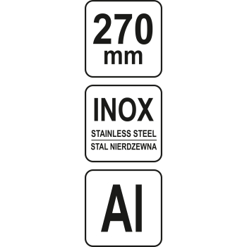 EKIERKA METALOWA 270MM