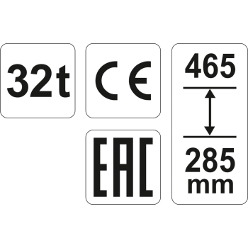 PODNOŚNIK HYDRAULICZNY SŁUPKOWY 32T