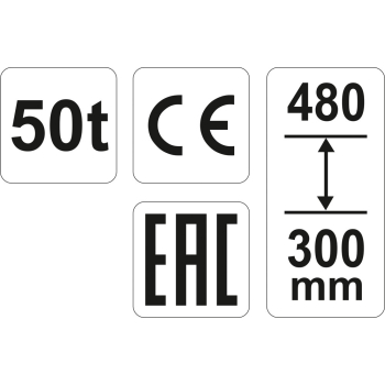 PODNOŚNIK HYDRAULICZNY SŁUPKOWY 50T