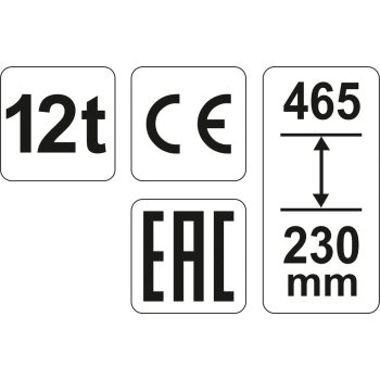 PODNOŚNIK HYDRAULICZNY SŁUPKOWY 12T