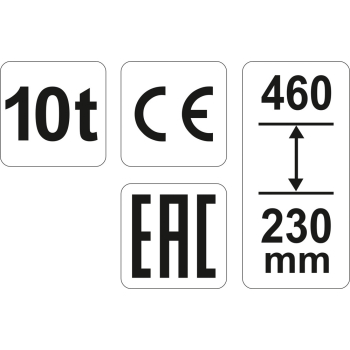 PODNOŚNIK HYDRAULICZNY SŁUPKOWY 10T