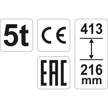 PODNOŚNIK HYDRAULICZNY SŁUPKOWY 5T