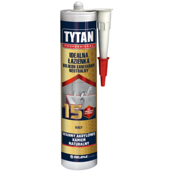 SILIKON TYTAN SANITARNY IDEALNA ŁAZIENKA 280ML BEZBARWNY