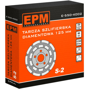 TARCZA DIAMENTOWA SZLIFIERSKA 125MM