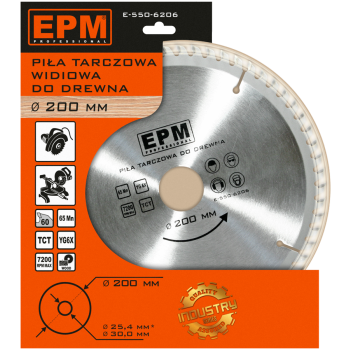 PIŁA SPIEKOWA 200MM 60 ZĘBÓW