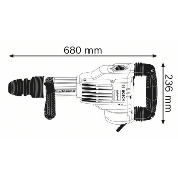 MŁOT UDAROWY KUJĄCY GSH 11VC 1700W