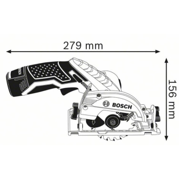 PILARKA TARCZOWA GKS 12 V-26 2*3.0*AH L-BOXX