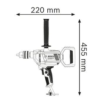 WIERTARKA GBM 1600 RE 850W