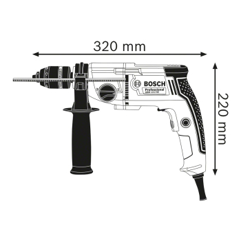WIERTARKA GBM 13-2RE 750W SUW