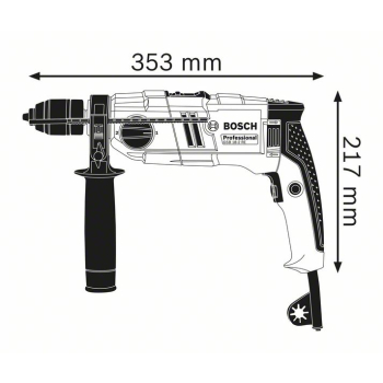 WIERTARKA UDAROWA GSB 18-2RE 800W - ZUW