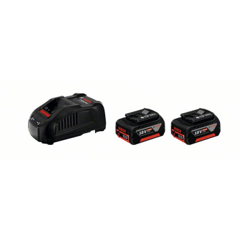 ZESTAW STARTOWY 18V 2*5,0AH + ŁADOWARKA