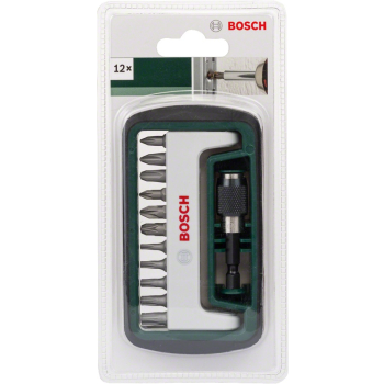 12-CZĘŚCIOWY ZESTAW KOŃCÓWEK PH, PZ, TORX