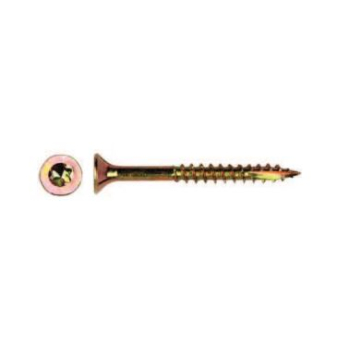 WKRĘT DO DREWNA OCYNK ŻÓŁTY NA TORX 6.0*70MM T30