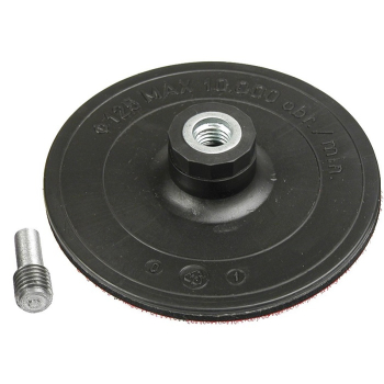 TARCZA ELASTYCZNA Z RZEPEM 125MM  M14 + TRZPIEŃ