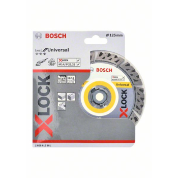 TARCZA DIAMENTOWA UNIWERSAL 125*2.2 X-LOCK
