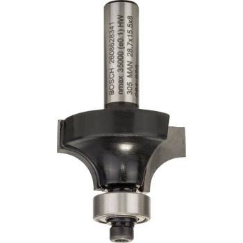 FREZ DO ZAOKRĄGLEŃ Z ŁOŻYSKIEM 8*28.7*53MM