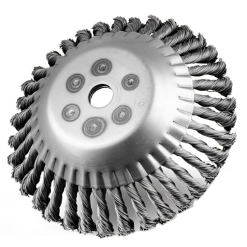 SZCZOTKA DO KOS MECHANICZNYCH DRUT SPL. OTWÓR 20MM FI200MM