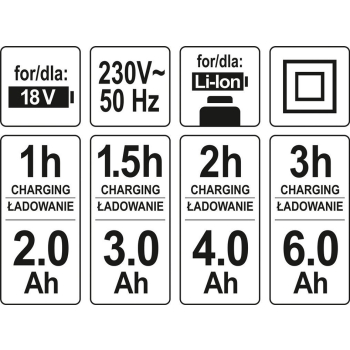 PODWÓJNA ŁADOWARKA 18V