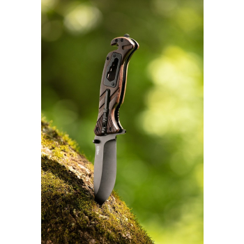NÓŻ SURVIVALOWY SKŁADANY 22CM, 6W1