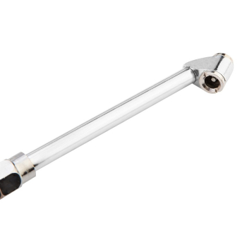 PISTOLET DO POMPOWANIA Z MANOMETREM O 63MM,DŁUGA KOŃCÓWKA